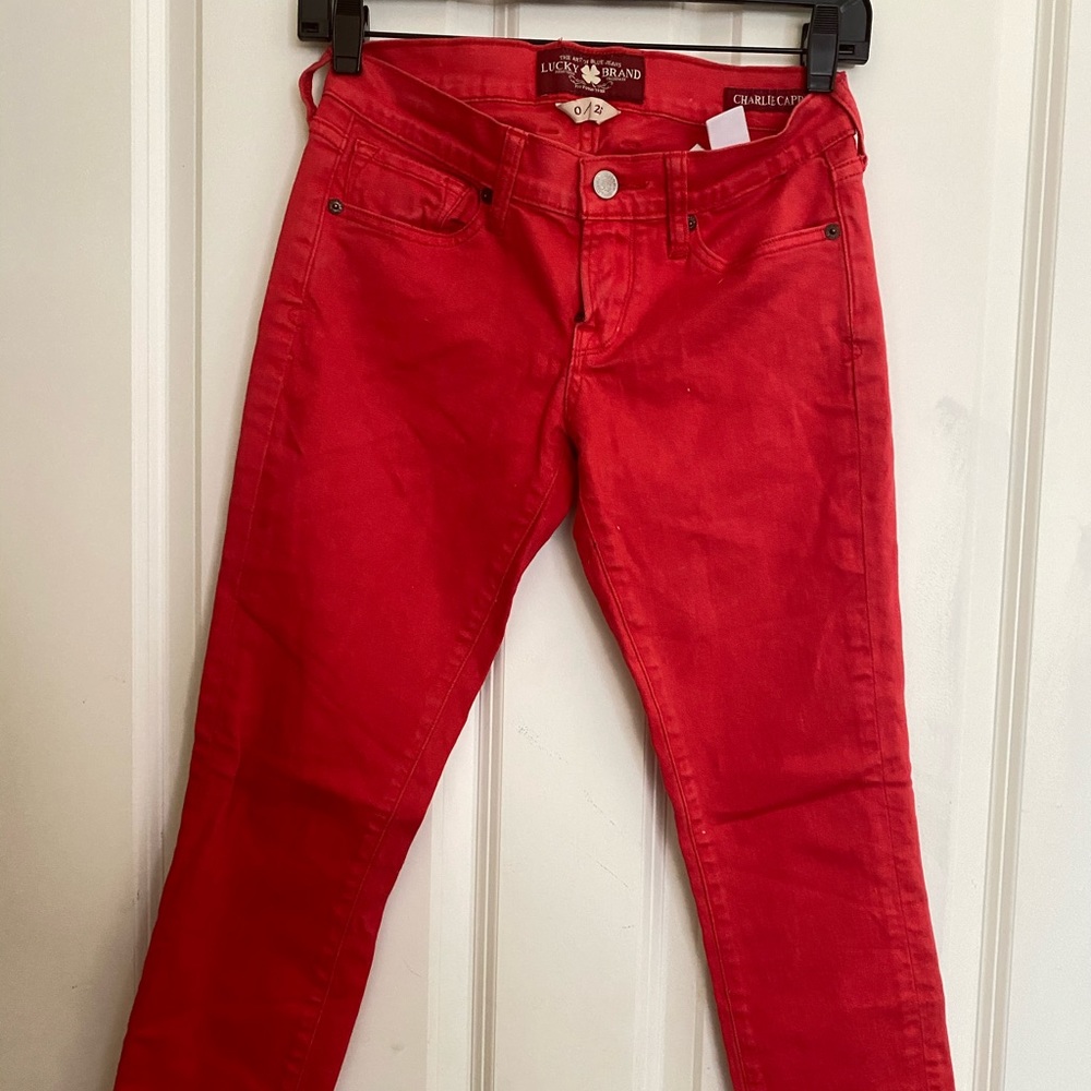 Lucky cropped jeans